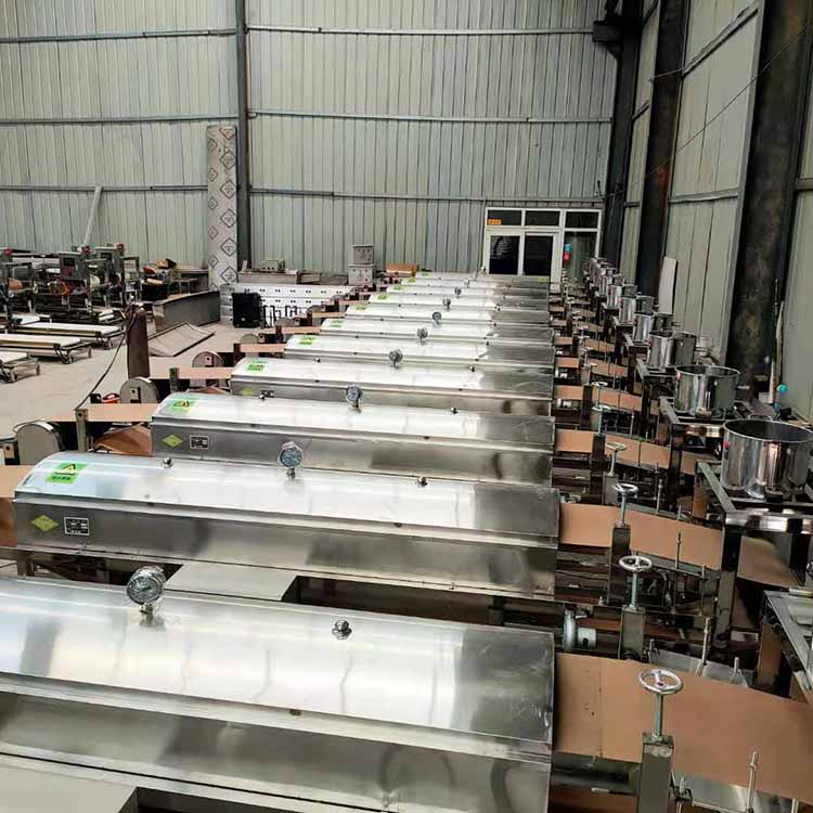 全自动擀面皮机 雲武小型仿手工圆形凉皮机粉皮机 终身维护不锈钢款