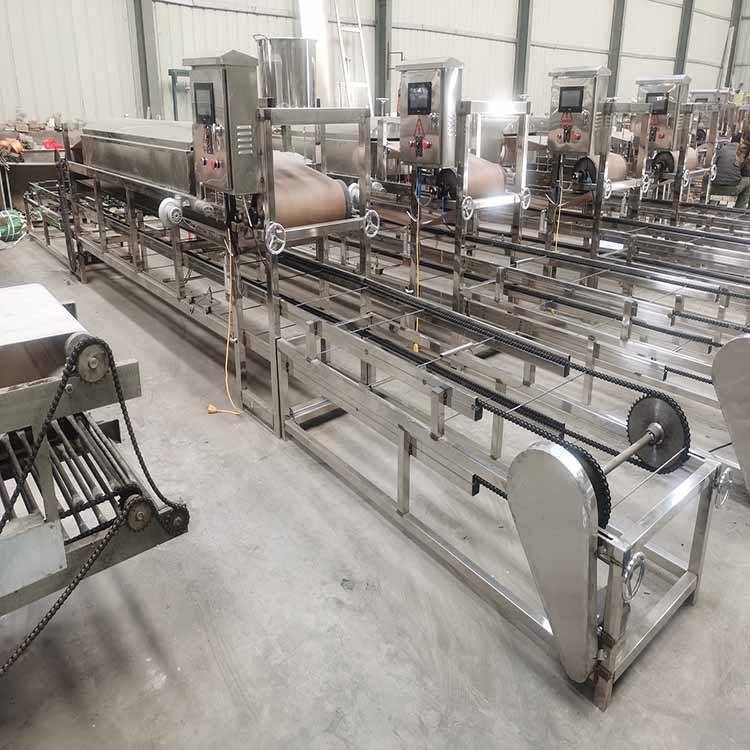 小型多功能凉皮机 国匠小型仿手工圆形凉皮机 技术顾问在线扶持