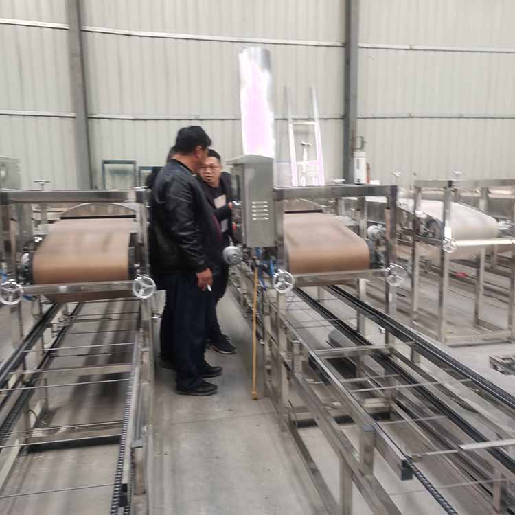 大型仿手工凉皮机 雲武仿手工小型擀面皮机粉皮机 农村小伙发家就选它