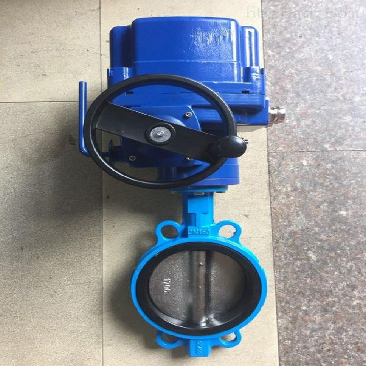 D971X电动防爆对夹蝶阀 电动调节蝶阀 电动蝶阀厂家 防爆电动蝶阀