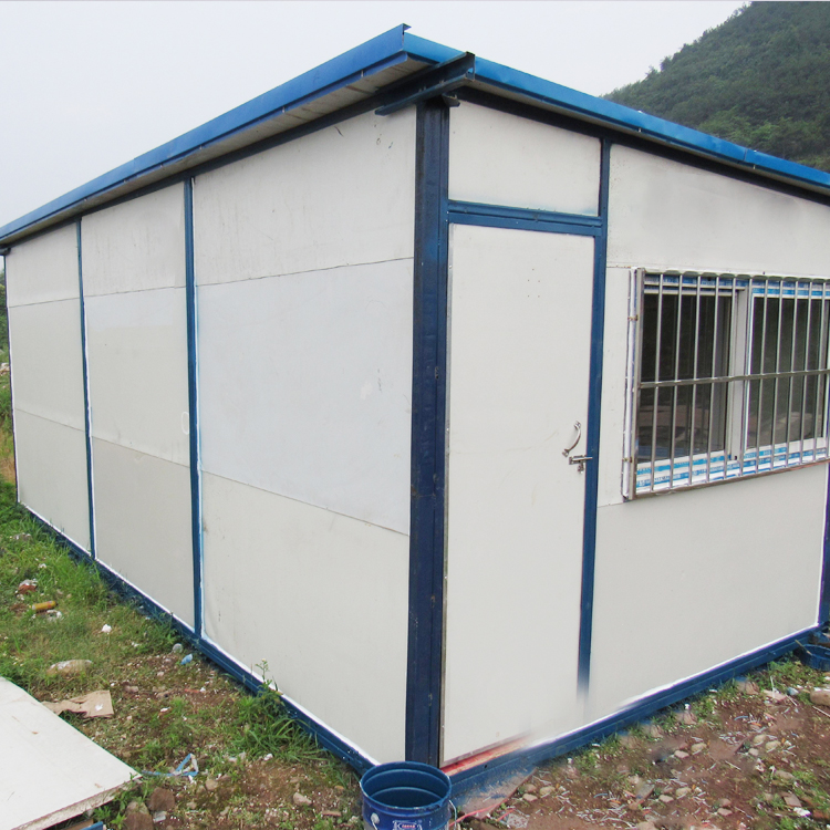 快拼房可移动彩钢板活动房 住人集装箱式房集装箱活动房