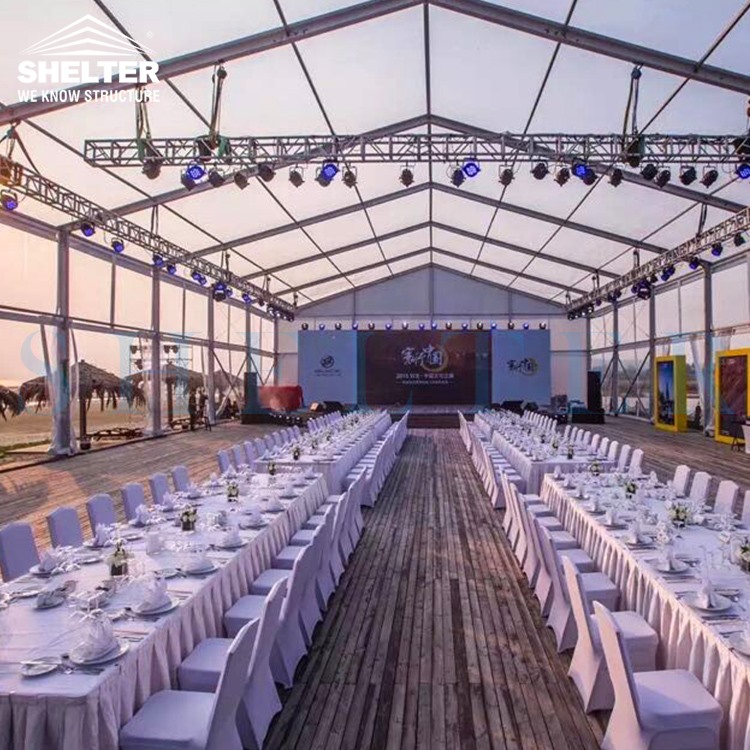 见面会演唱会商用篷房 典庆活动婚庆宴会大棚 户外铝合金遮阳雨篷