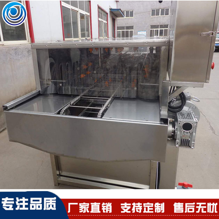 蔬菜周转筐洗筐机 全自动隧道式高压喷淋洗筐机厂家供应