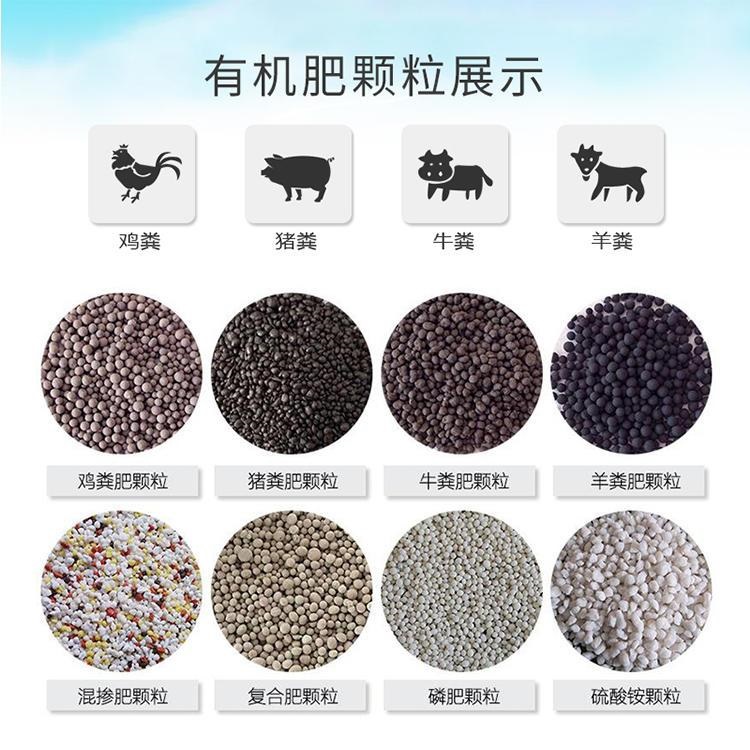 转鼓造粒机 有机肥生产线全套环保设备 产品性能完善