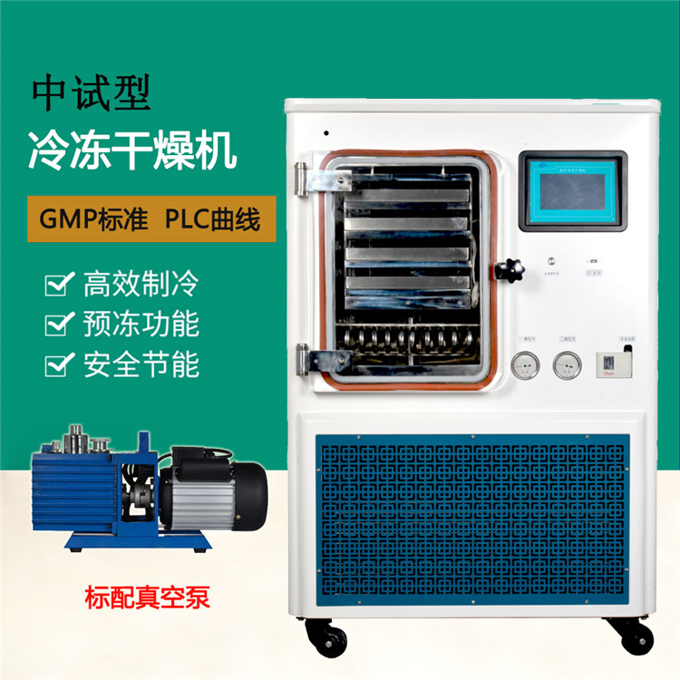 ZLGJ-20F中试型冻干机 安阳中试冷冻干燥机 厂家直销