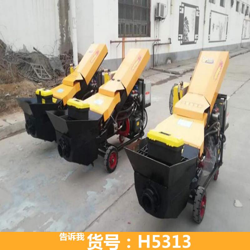 德科小型细石混凝土泵 新型二次构造柱细石泵 细石过泥土输送泵