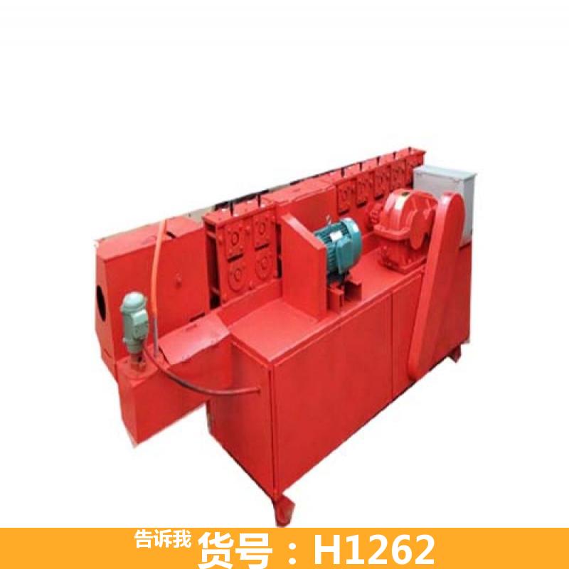 德科钢管除锈调直机 脚手架直管机 钢管调直除锈一体机