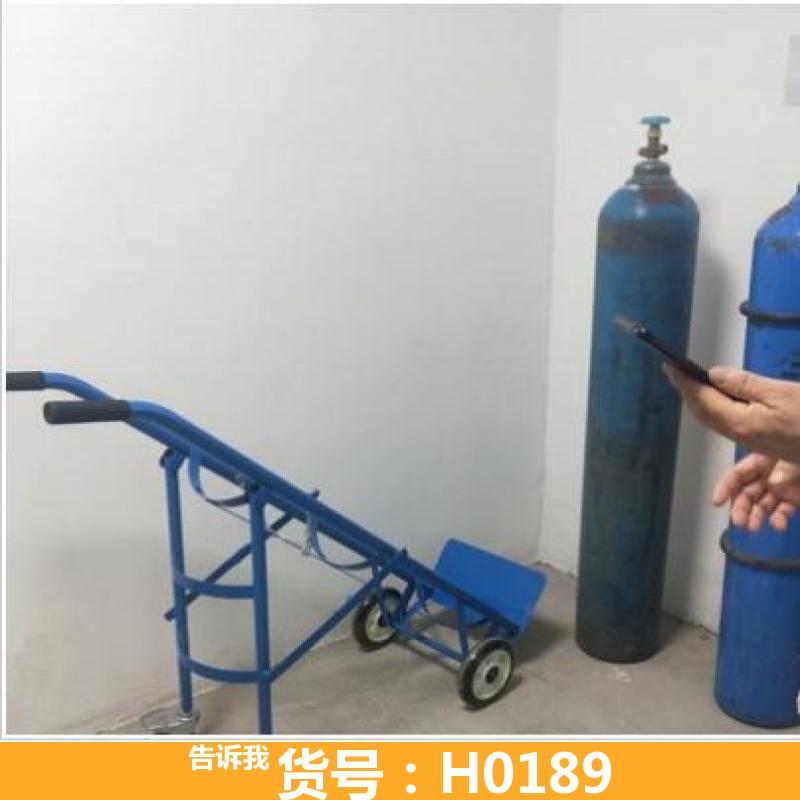 德科气瓶手推车 钢瓶推车 不锈钢手动液压搬运车