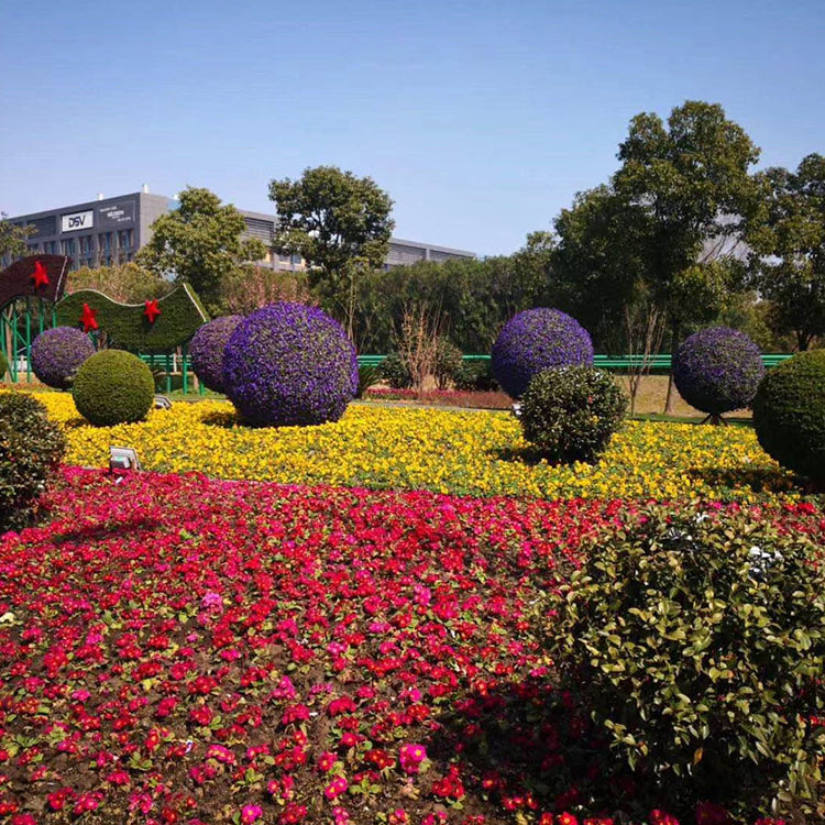 花海景观工程 霖诺园林绿化花海景观工程设计施工