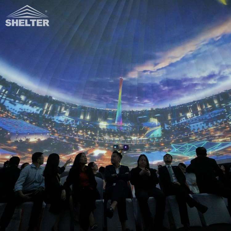 双层pvc篷布大型定制户外车展  工厂定制展览圆幕帐篷 可上门安装