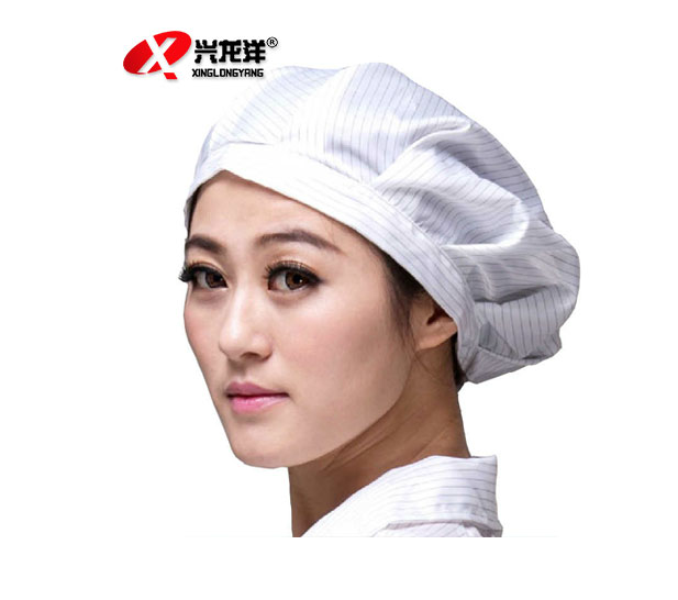 防静电帽子 工厂车间防尘帽 防静电圆帽浴帽批发尘防静电工作帽子