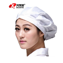 防静电帽子 工厂车间防尘帽 防静电圆帽浴帽批发尘防静电工作帽子