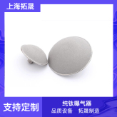 上海拓晟 球形钛合金曝气器污水处理不锈钢曝气盘曝气头