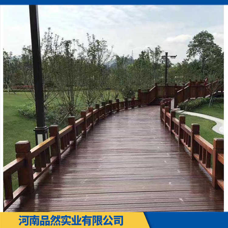 品然防腐木木栈道 防腐木木栈道厂家 源头厂家 价格实在