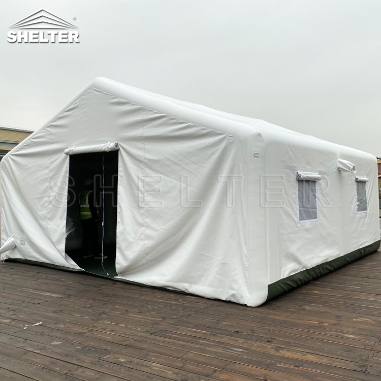 学校开学复工防疫充气帐篷 赛尔特双层pvc篷布 防水防霉加厚御寒