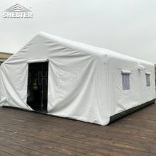 学校开学复工防疫充气帐篷 赛尔特双层pvc篷布 防水防霉加厚御寒