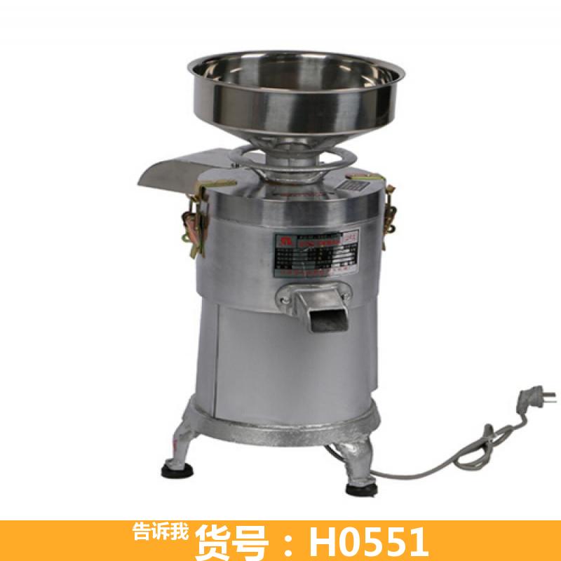 宏胜大型豆腐磨浆机 黄豆磨浆机 浆渣分离豆腐机