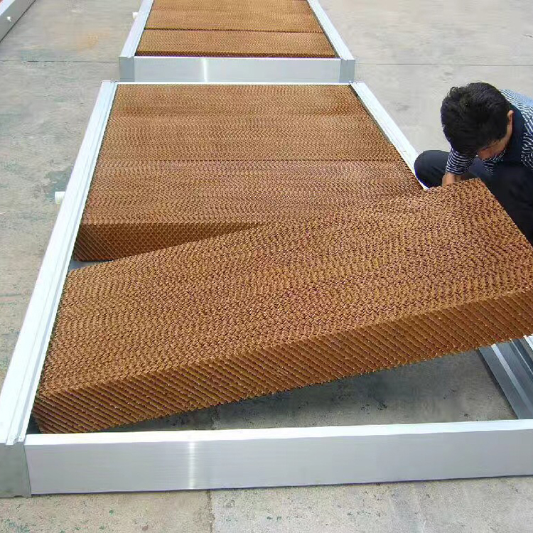 博泽  铝合金水帘 镀锌板水帘    70x90 水帘纸   厂家直销 