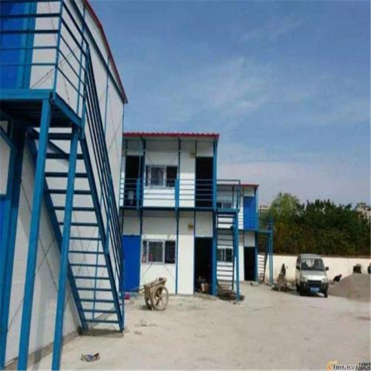 单层双层活动房安装 可移动简易活动板房加工厂家