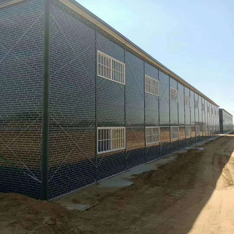 中建活动板房 工地员工房 安装便捷 多层彩钢板房