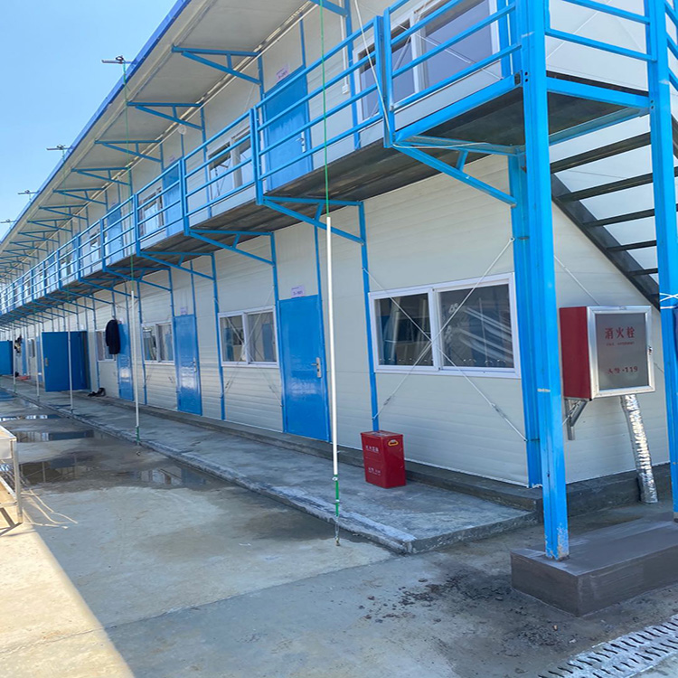 中建活动板房 住人移动房 鑫万鸿集成房屋 车间彩板房
