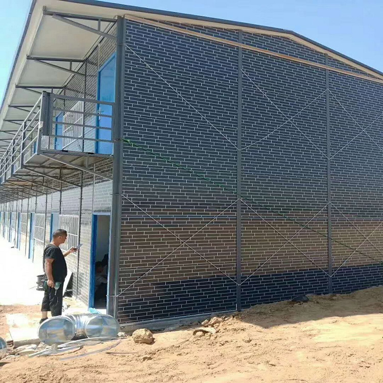 彩钢板房 工地员工房 可移动 车间彩板房