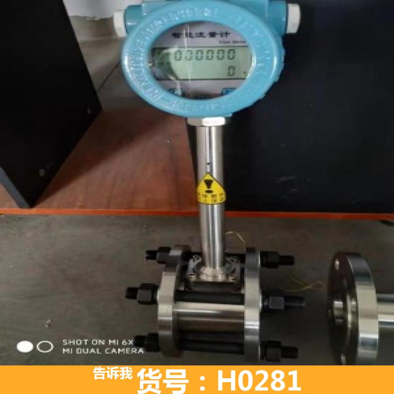 宏胜高精度流量计 高压涡街流量计 分体型涡街流量计