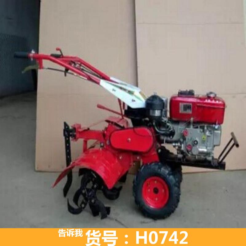 宏胜自走式微耕机 小型农用机械旋耕机 四驱柴油微耕机