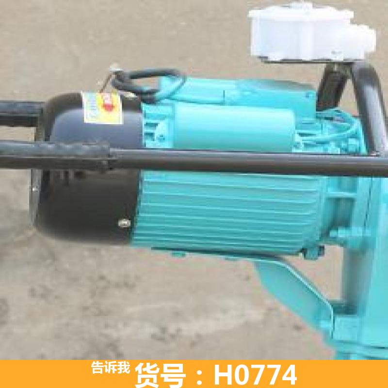 宏胜混凝土立式电动夯实机 机械打夯机 强制式打夯机