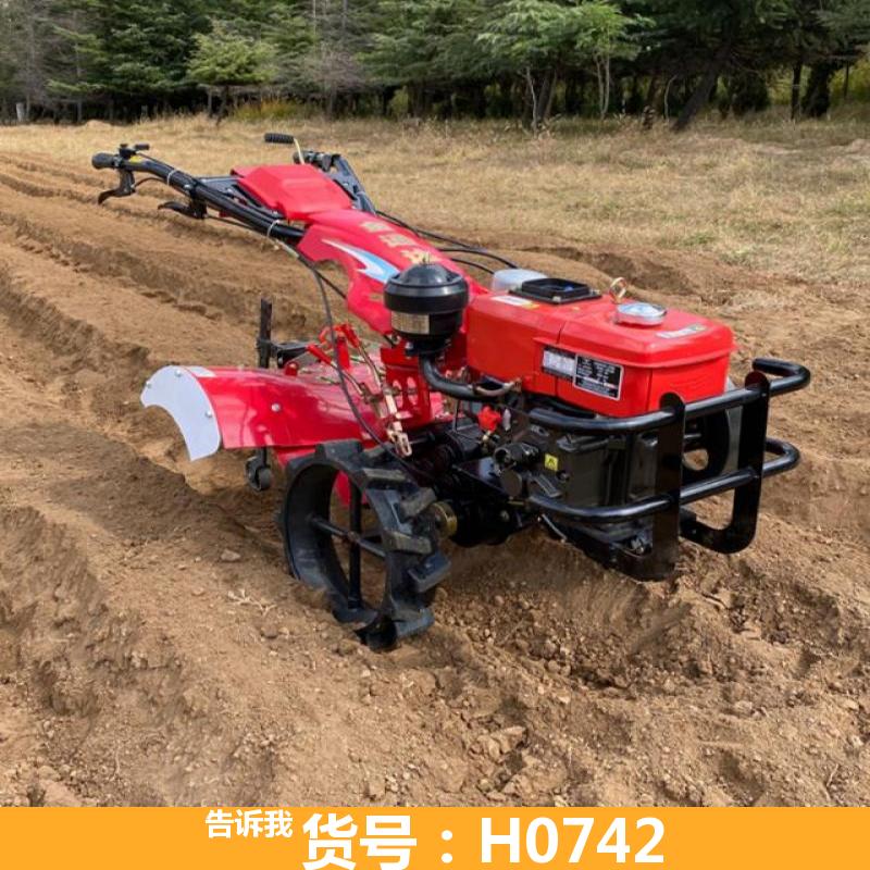 宏胜履带旋耕机 汽油旋耕机 农用小型旋耕机