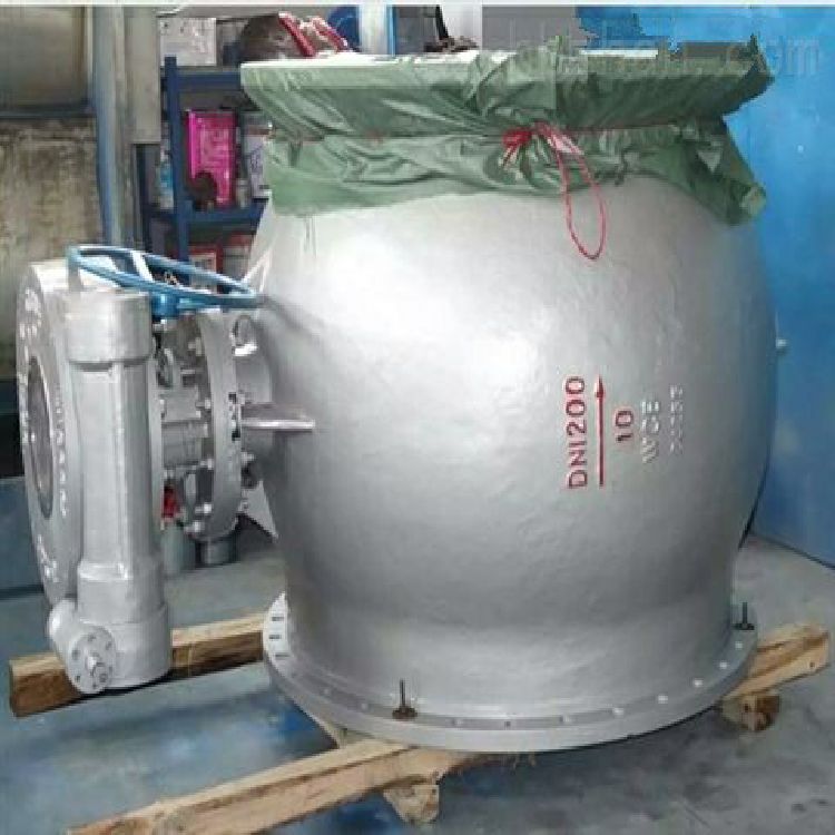 DN500偏心半球阀 气动球阀厂家 不锈钢气动半球阀