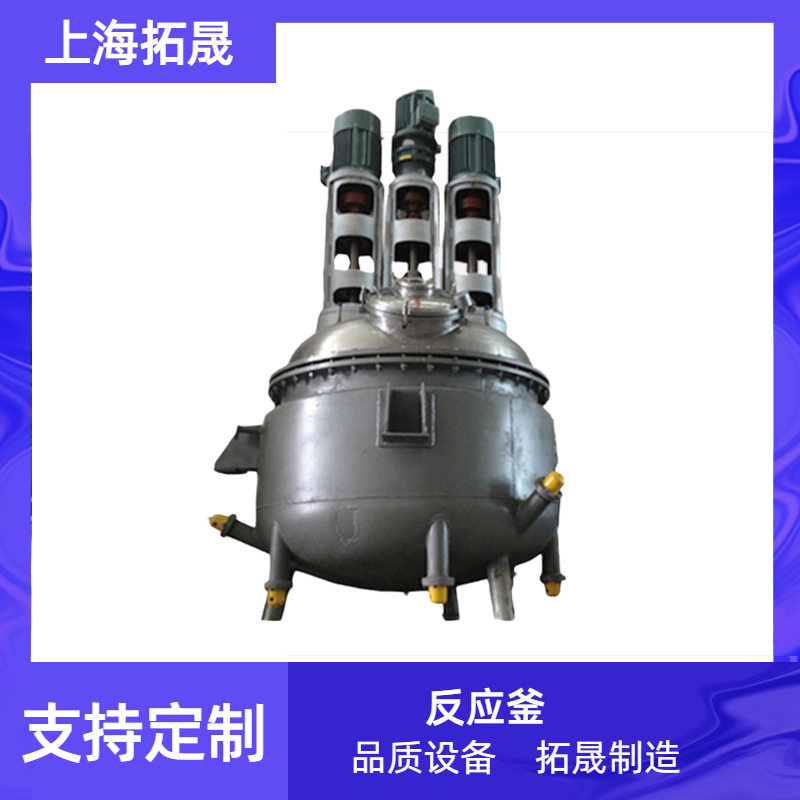 上海拓晟 化工设备厂家 反应釜 乳胶电加热搅拌罐 乳化罐消毒粉搅拌桶