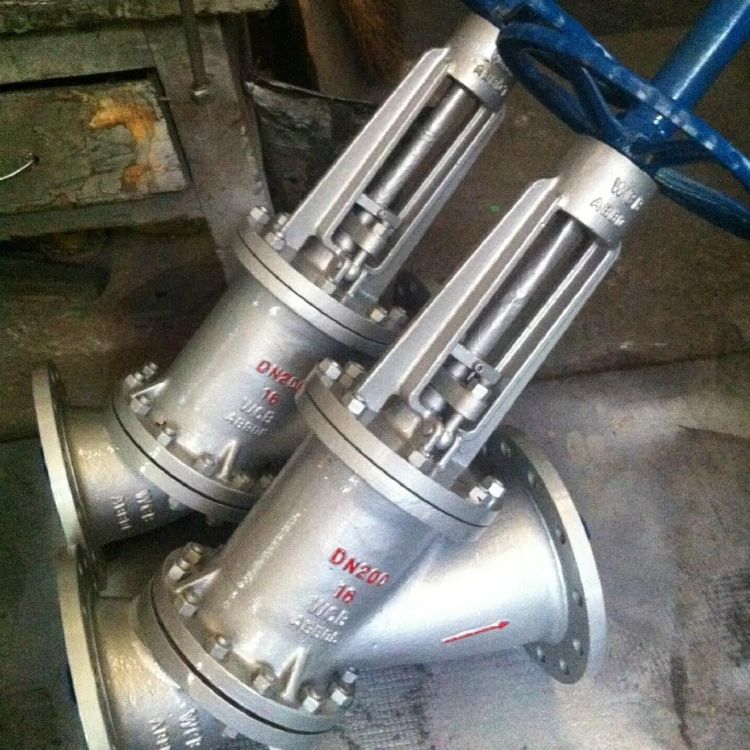JS45Y-16C手动Y型料浆阀 U44H角式柱塞阀 U41SM法兰柱塞阀