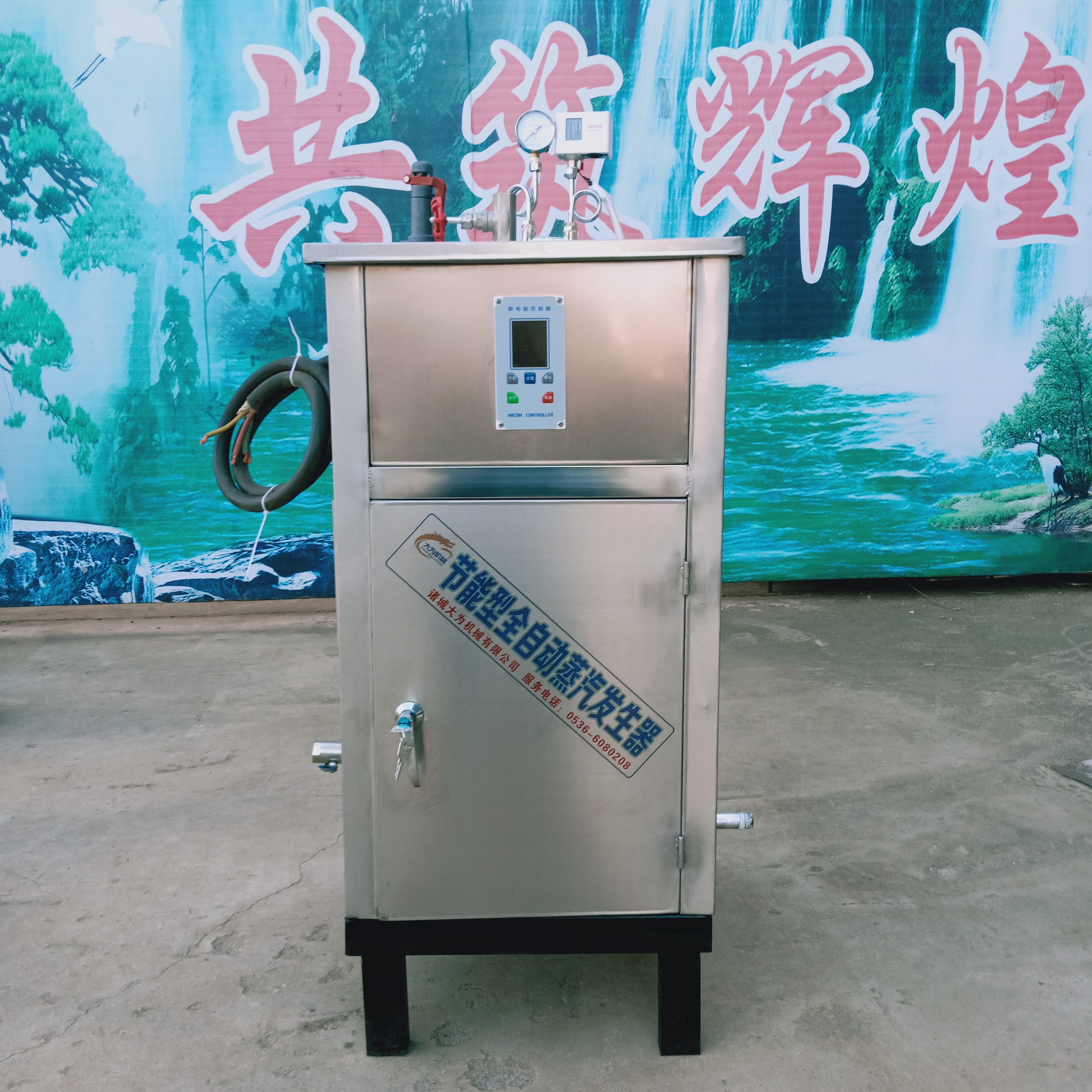 大为24KW蒸汽发生器 电加热蒸汽锅炉 全自动 免报检厂家直销