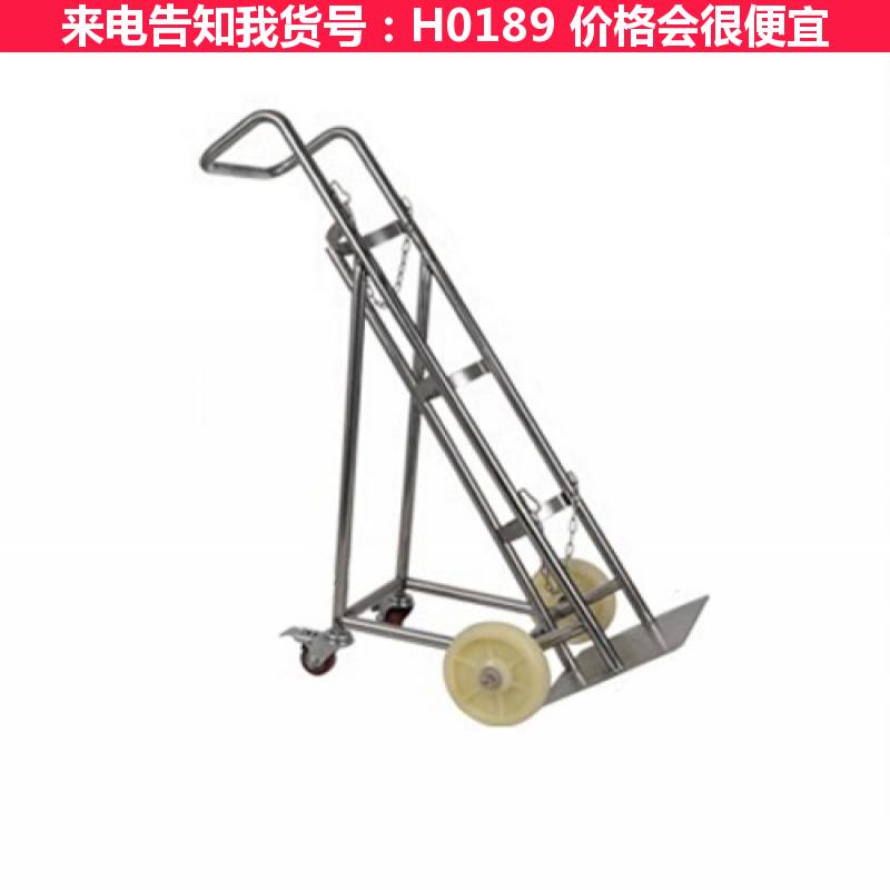 德科气瓶推车 单气瓶推车 氧气钢瓶推车货号H0189