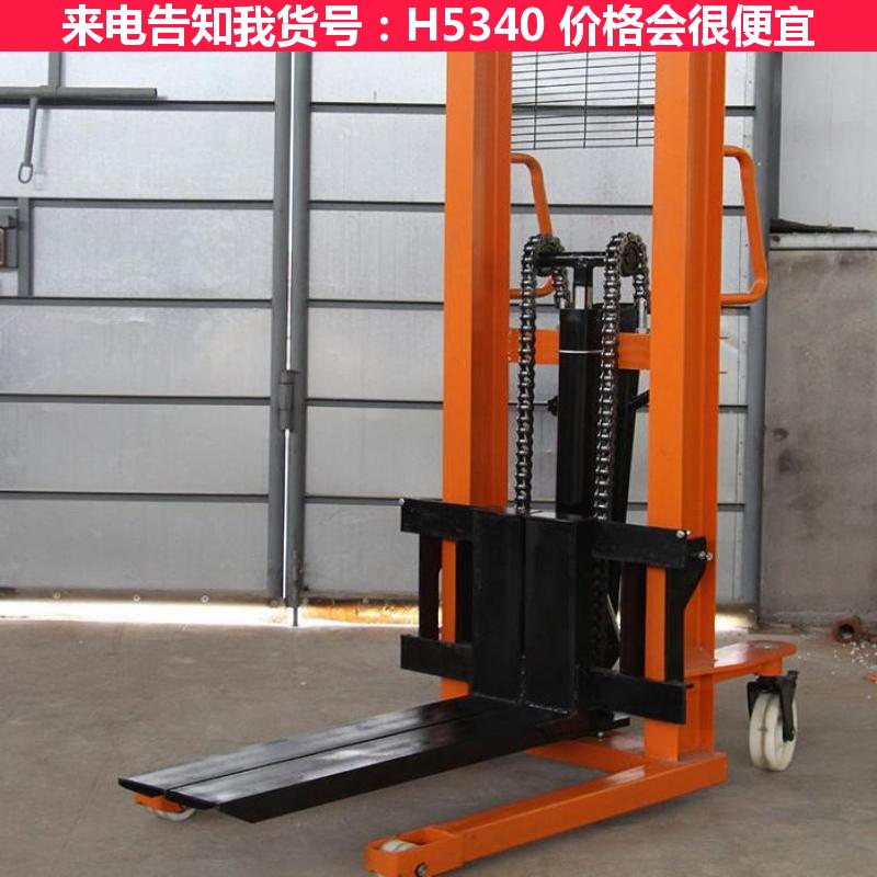 宏胜手动堆高车 液压堆高车 双门架堆高车货号H5340