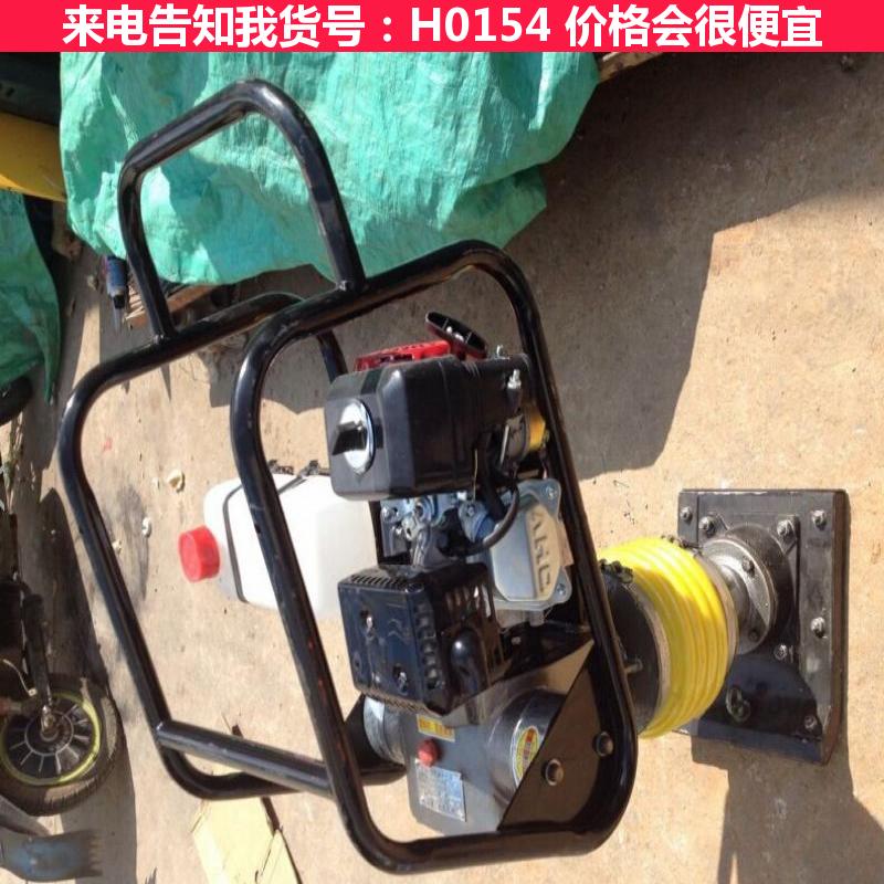 宏胜汽油打夯机 手扶打夯机 大底板汽油打夯机货号H0154