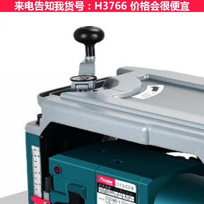宏胜木工压刨机 木工螺旋形刀压刨机 220v小型木工压刨机货号H3766