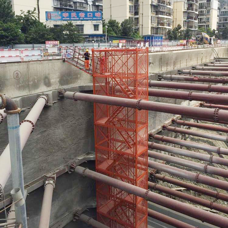 永邦供应 组合框架安全梯笼 框架式安全梯笼 重型安全梯笼 严格选材