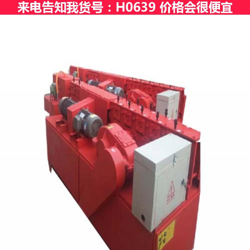 德科外架管材除锈调直机 除锈调直机 钢管调直喷漆机货号H0639