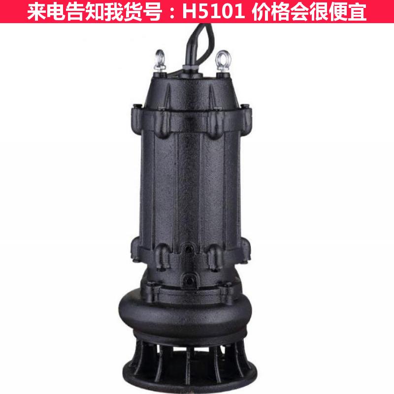 天腾切割式潜水排污泵 qw型无堵塞潜水排污泵 市白云bwq型潜水货号H5101