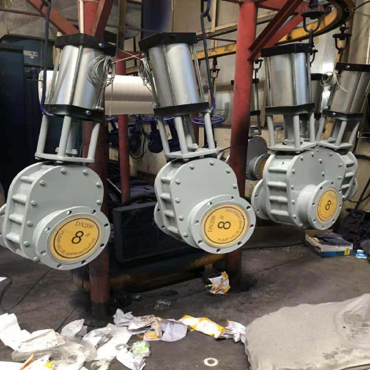 Z644TC气动陶瓷出料阀 陶瓷阀门 陶瓷阀 压电陶瓷阀