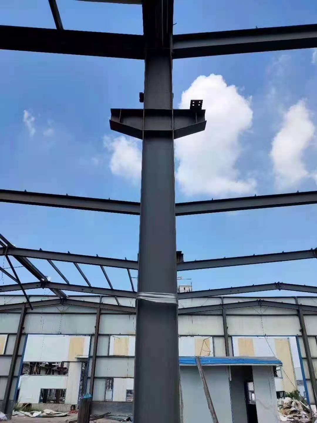 大型厂房场馆二手钢结构钢售卖 材料便宜 搭建方便 