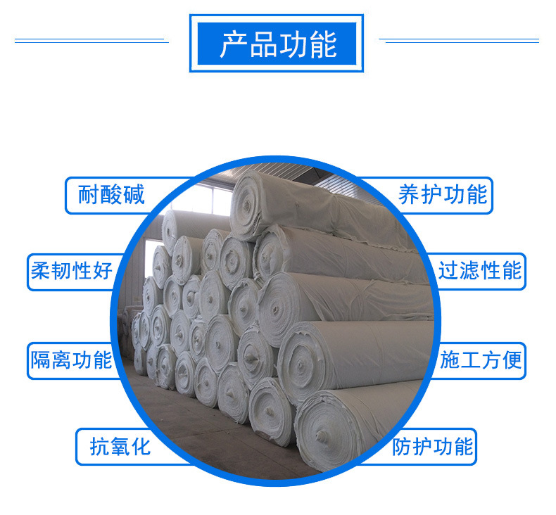 厂家直销 土工布 长丝土工布 短丝土工布 一件代发