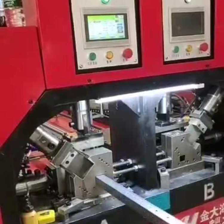 槽钢数控冲床冲孔开料一体机 幕墙预埋冲孔切断