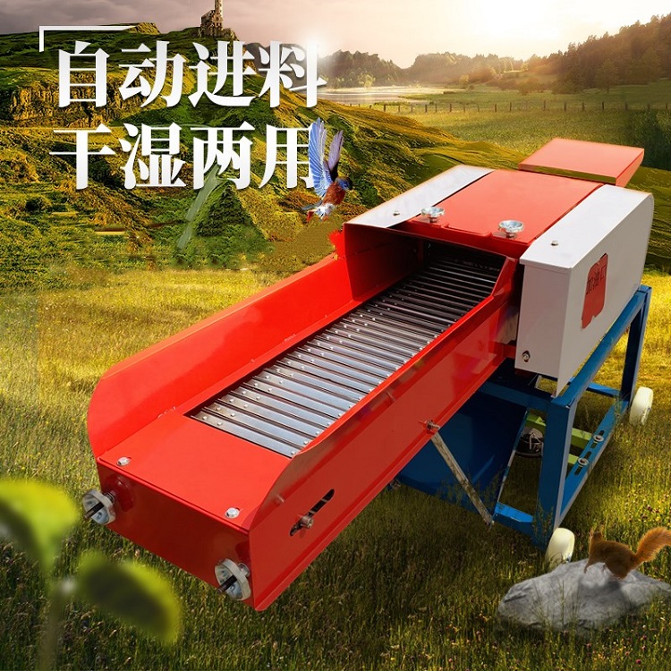 稻草麦秆揉丝机  鸡鸭玉米杆铡草机  快速秸秆揉草机
