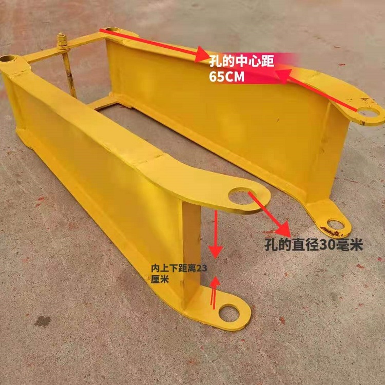 隆森新款吊车吊篮 360度吊车吊篮吊框 自动平衡高空施工吊笼
