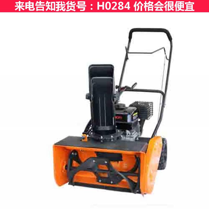 德科滚刷式扫雪机 双灯履带式扫雪机 小型手扶式扬雪机货号H0284