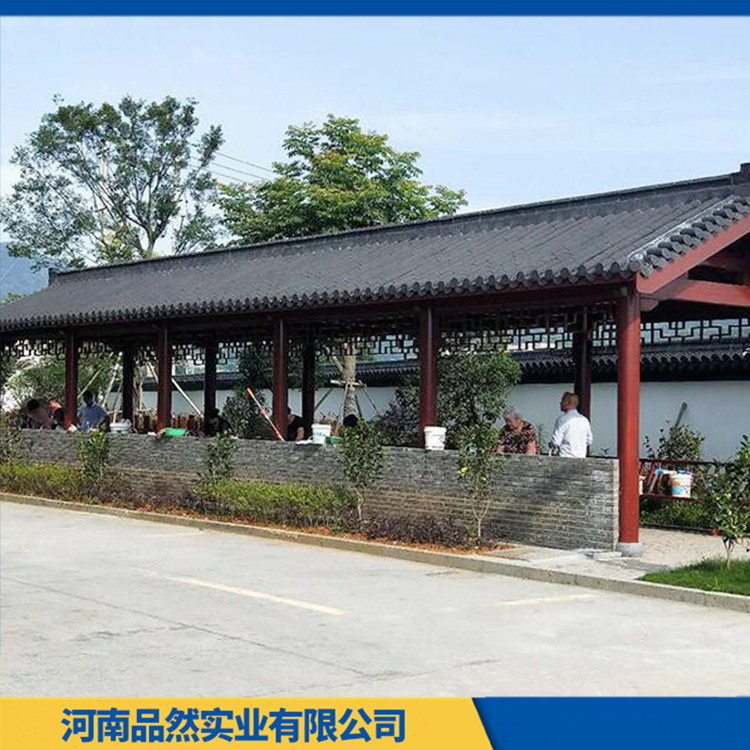防腐木长廊 郑州防腐木长廊 绿色环保 不易变形