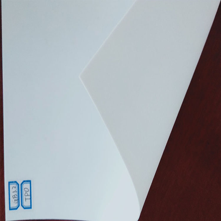 厂家直销 热塑性聚烯烃防水卷材 TPO带自粘层防水卷材 TPO 一件代发 
